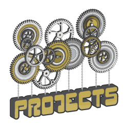 Projects (Gears Logo)